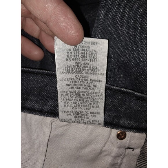 Levi's 501 Gray Size 42x30 (Actual 40x28) - Picture 8 of 8